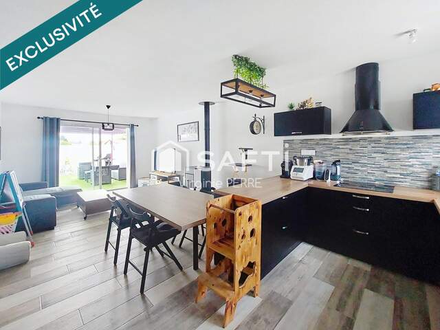 MAISON CONTEMPORAINE - 4 PIECES - 70M2 - PISCINE ET GARAGE - SEMUSSAC (17120) — photo du bien
