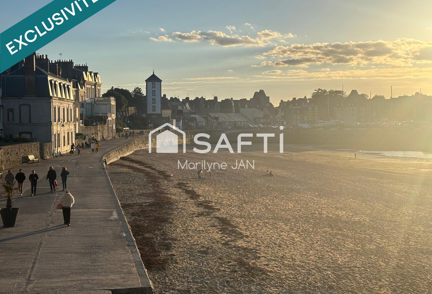 Au pied de la plage des Bas Sablons et de St Servan — photo 1