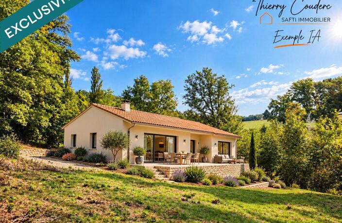 Beau terrain de 2 400 m² au Vigan-en-Quercy, à seulement 5 minutes de Gourdon — photo 2