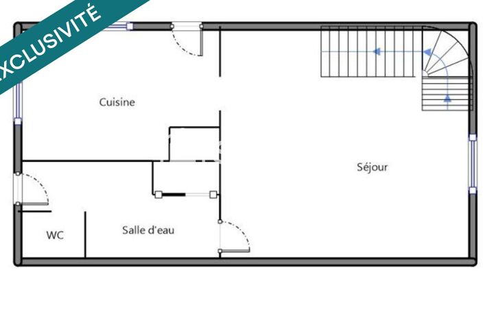 Maison  62m², dépendance de 48m², parcelle de 420m² — photo 3