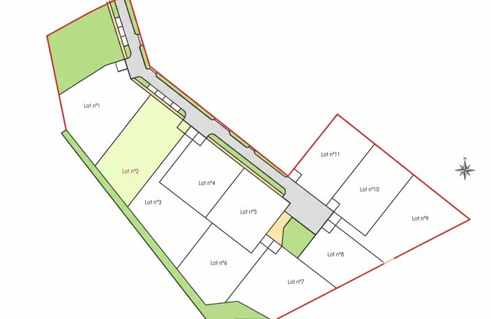 Vente Terrain 1 020 m&sup2; — photo 5