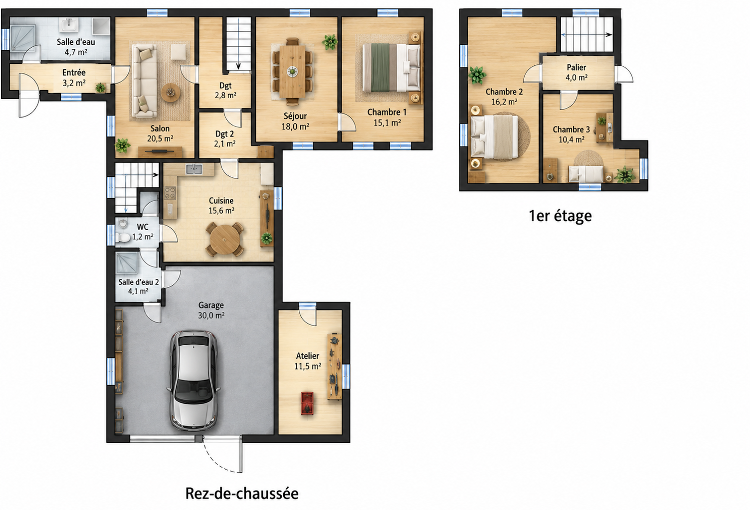 Vente Maison/villa 5 pièces — photo 1