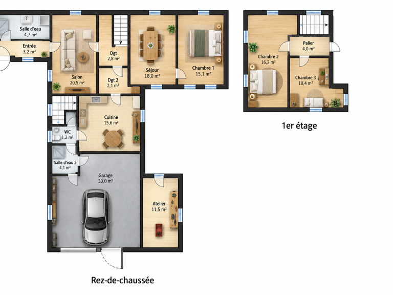Vente Maison/villa 5 pièces — photo 1