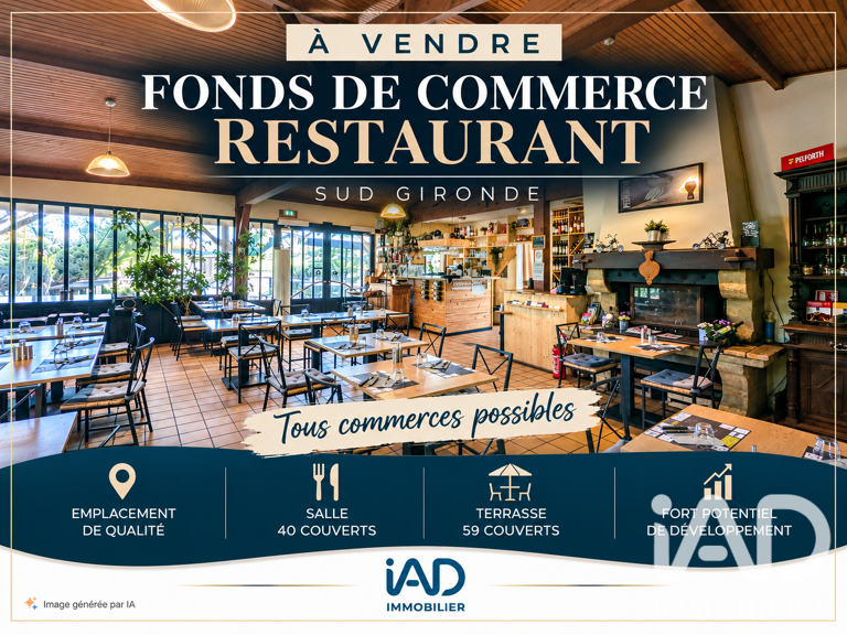 Vente Restaurant 144 m&sup2; — photo 1