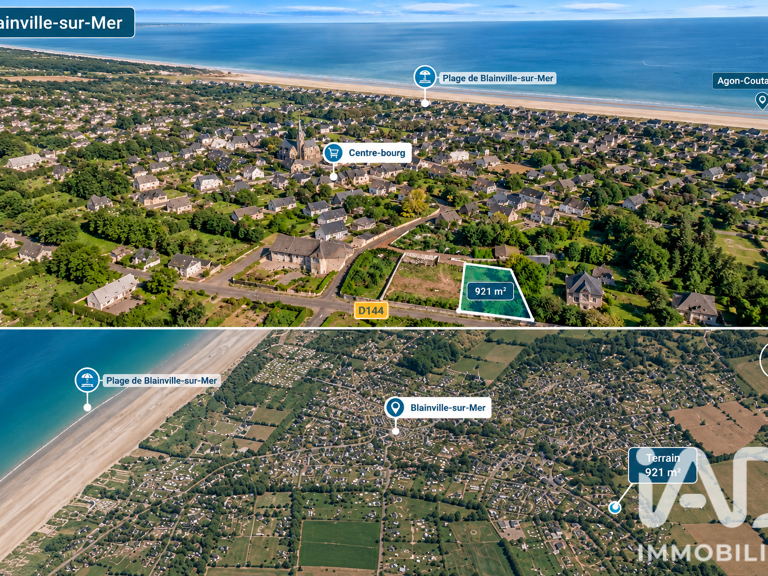 Vente Terrain à bâtir 921 m&sup2; — photo 1