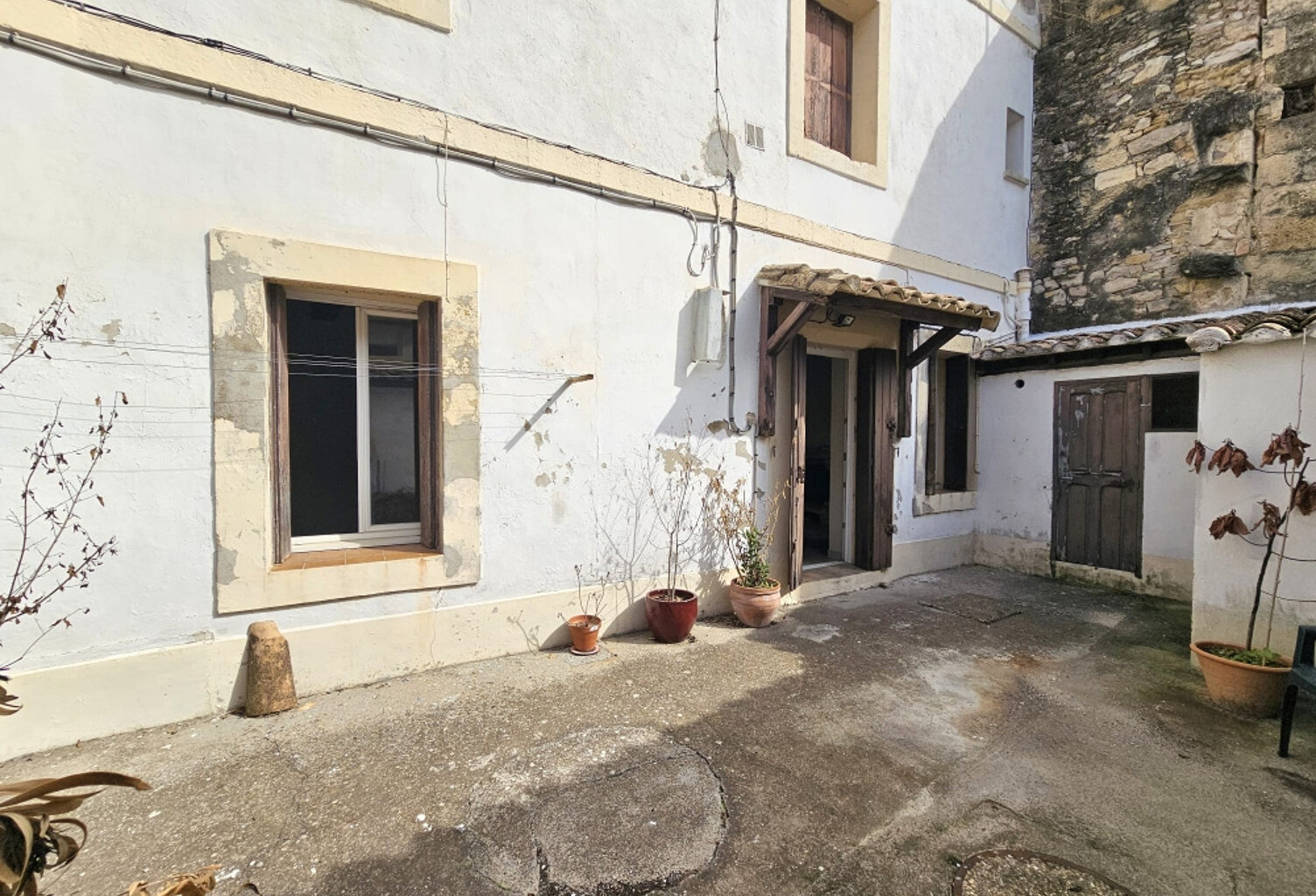 Maison avec cour SAINT LAURENT D'AIGOUZE — photo 1