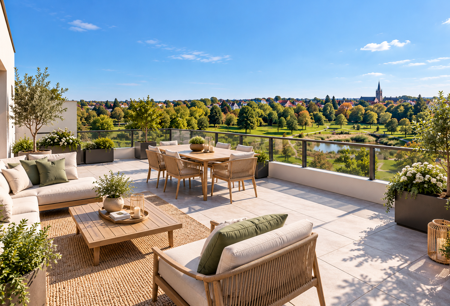EXCEPTIONNEL : T4 EN ATTIQUE , TERRASSE DE 31 M² + SEJOUR DE 61 M² ! — photo 1