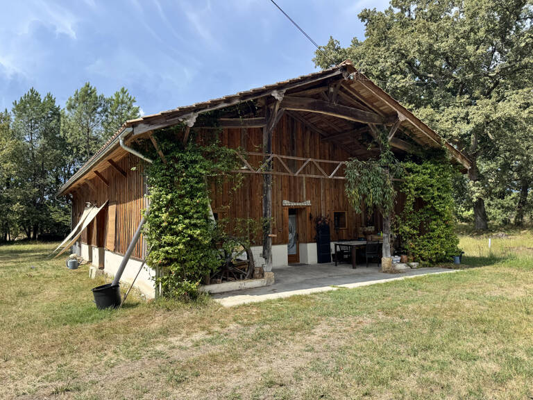 Maison landaise sur airial — photo 1