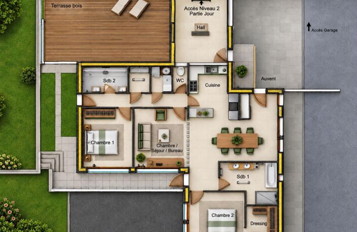 Vente appartement 4 pièces 110 m² Charbonnières-les-Bains (69260) — photo 4