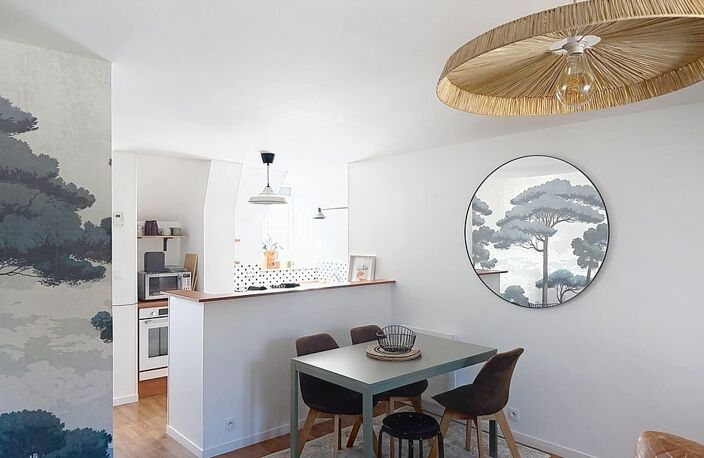 CHARMANT T2 EN DUPLEX  DERNIER ÉTAGE  VUE MER — photo 3