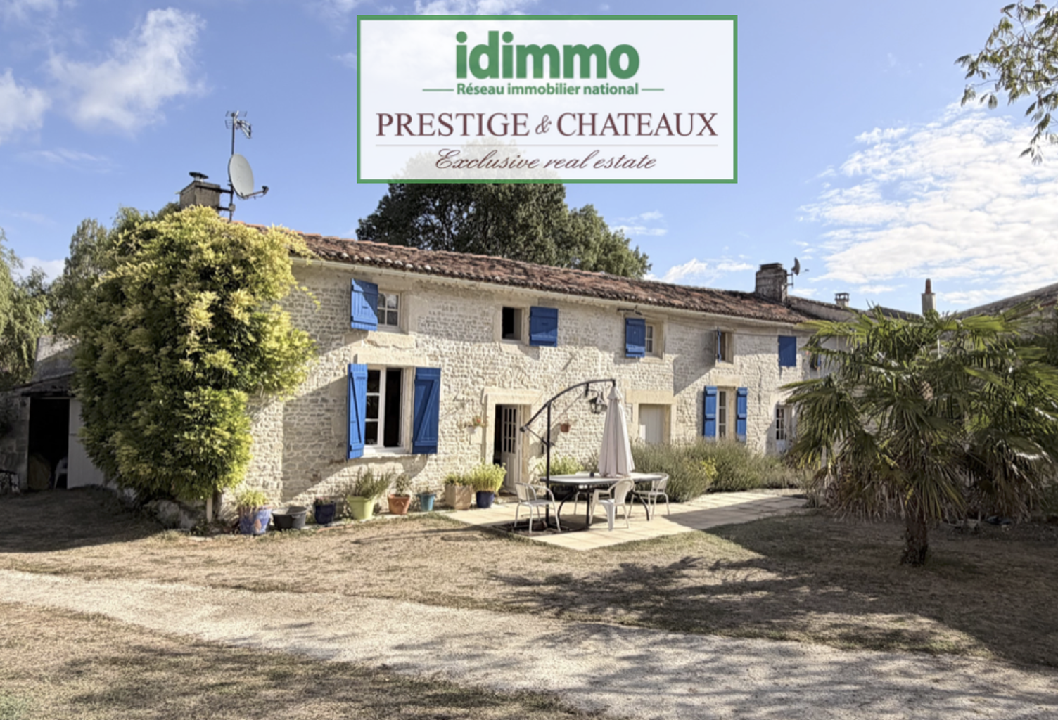 Charmante charentaise avec piscine — photo 1