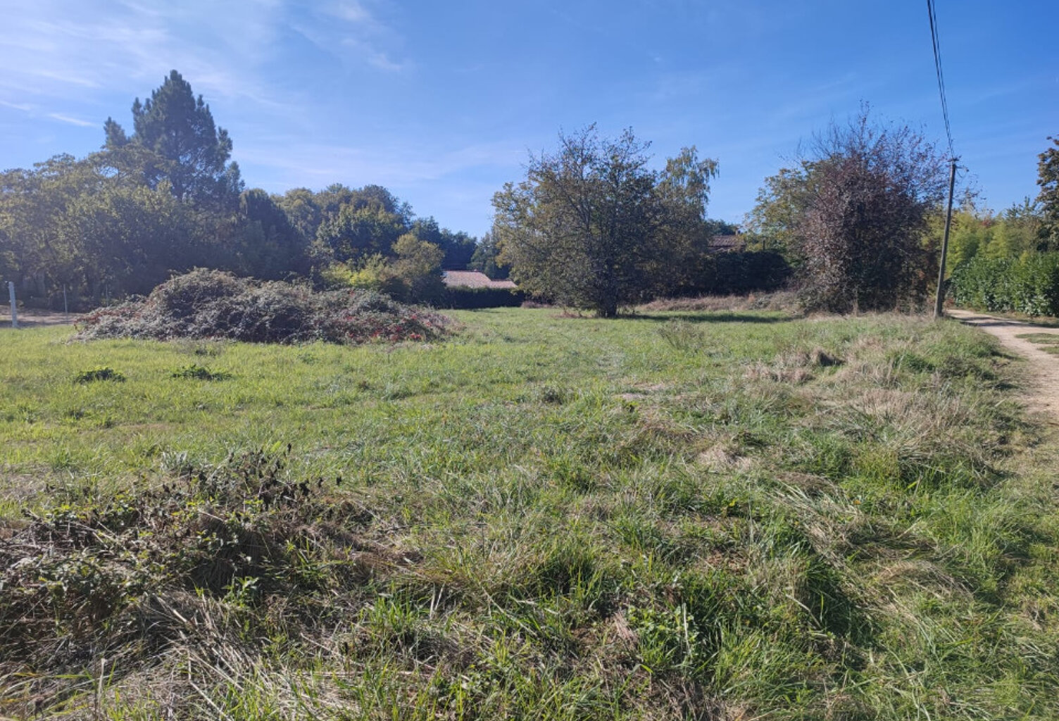 Terrain à bâtir à Saint-Pierre-de-Bat (33760) — photo 1