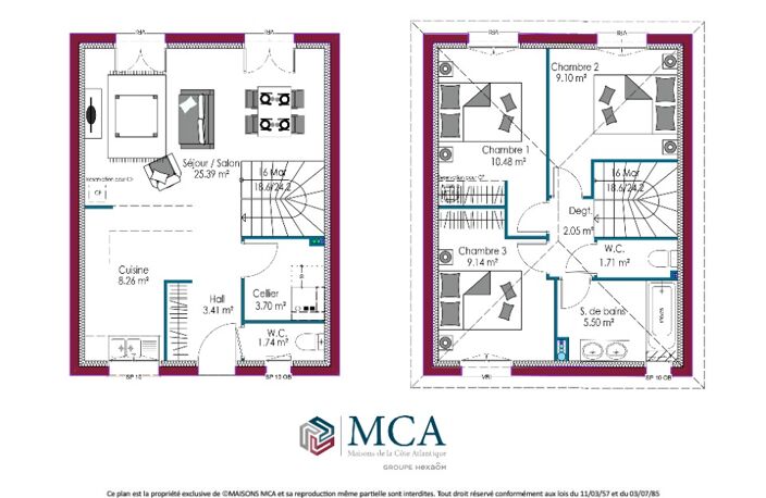 Maison à construire à Parempuyre (33290) — photo 3