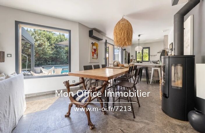 Référence : 7213-YAN - Maison contemporaine de plein pied -4 pièces- jardin-piscine — photo 4