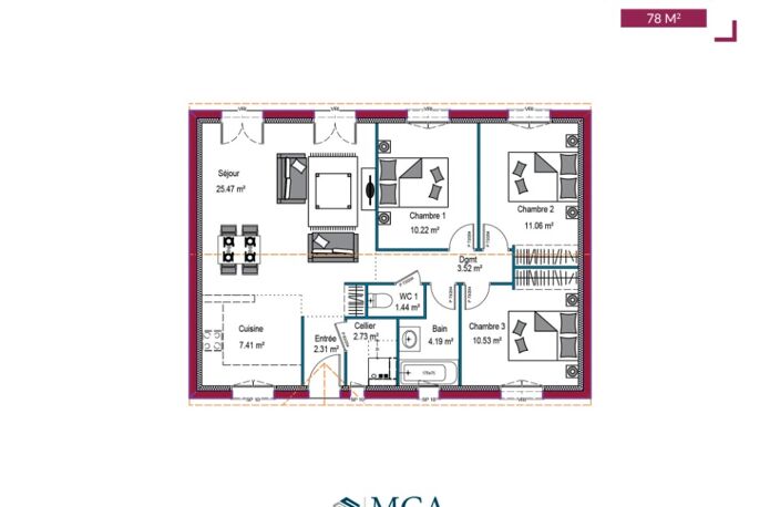 Maison à construire à Pujols-sur-Ciron (33210) — photo 5