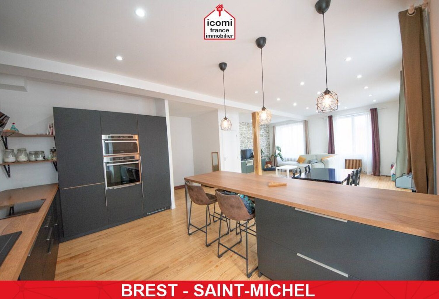 FINISTERE - Brest (29200) - A VENDRE – DUPLEX T4 – DPE C – AUCUN TRAVAUX A PREVOIR – 3 CHAMBRES POSSIBLES – GARAGE – EMPLACEMENT IDEAL — photo 1