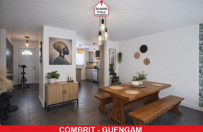 FINISTERE - Combrit (29120) - A VENDRE - MAISON 105 M² - 2013 - TROIS CHAMBRES - PLAIN PIED - GRANDE PIECE DE VIE - TERRAIN 1000M² -DPE C — photo 4