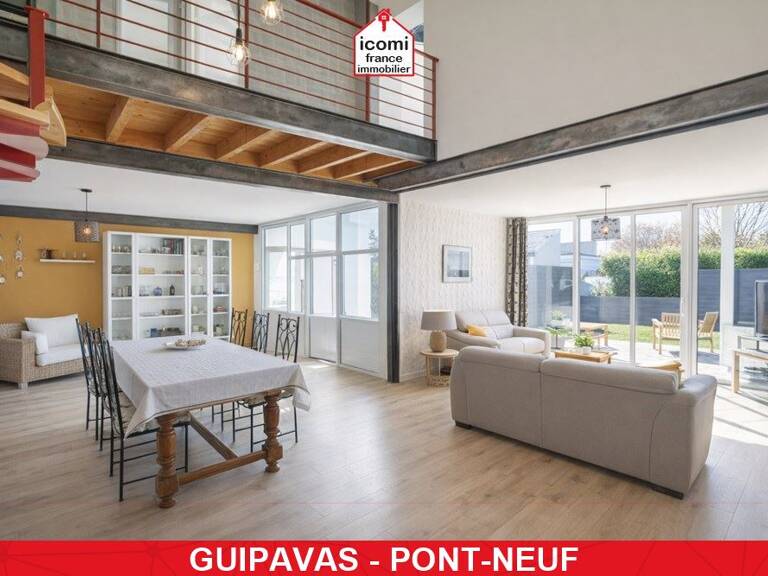 FINISTERE - Guipavas (29490) - A VENDRE - MAISON - T4 - 3 CHAMBRES - AUCUNS TRAVAUX - DPE C - MODERNE - PIECE DE VIE DE 65M² - IDEALEMENT SITUE - 2 PLACES DE PARKING — photo 1