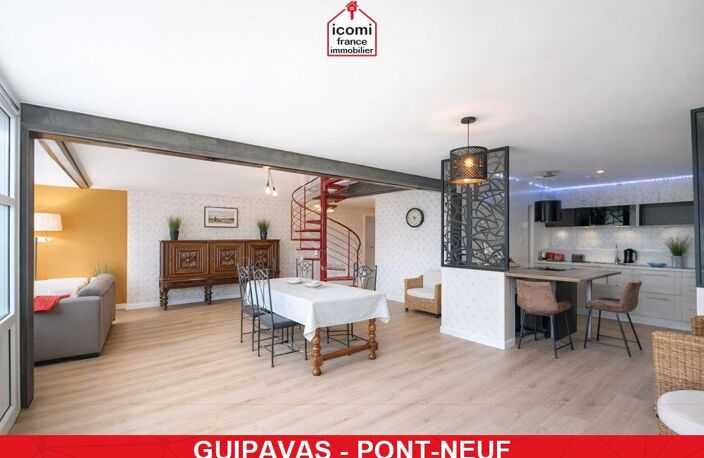 FINISTERE - Guipavas (29490) - A VENDRE - MAISON - T4 - 3 CHAMBRES - AUCUNS TRAVAUX - DPE C - MODERNE - PIECE DE VIE DE 65M² - IDEALEMENT SITUE - 2 PLACES DE PARKING — photo 2