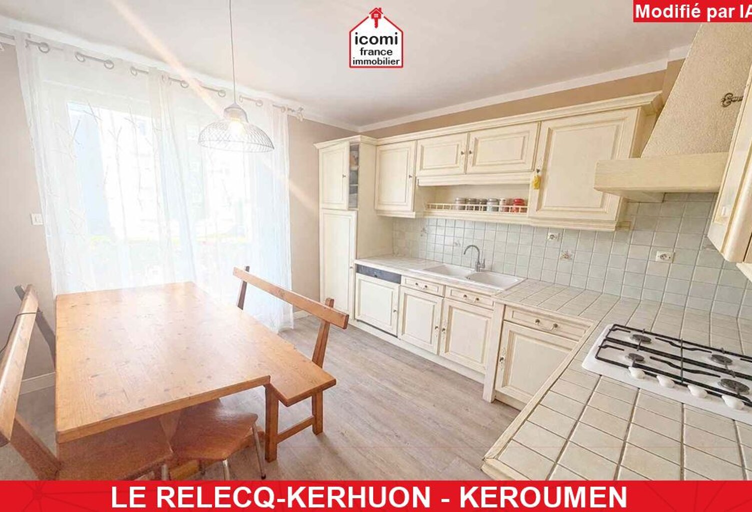 FINISTERE - Le Relecq-Kerhuon (29480) - A VENDRE - MAISON DE 1988 - 109 M2 CARREZ- 4 CHAMBRES + 1 BUREAU - GRAND GARAGE - COMMERCES ET ECOLES A PIED - — photo 1