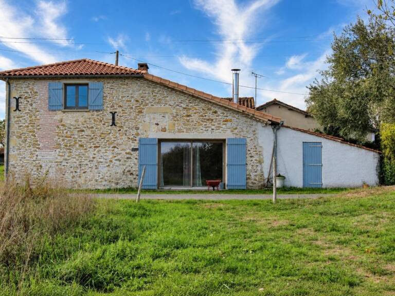 AILLAS (33124) – SUPERBE MAISON DE CAMPAGNE DE 130 M² SUR UN TERRAIN DE 9 600 M² — photo 1