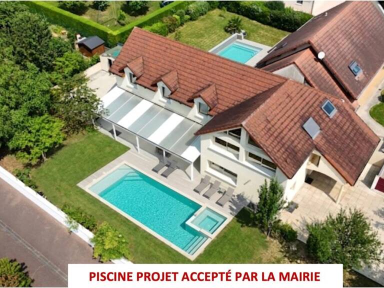 possibilité PMR, Dijon-Sud, Clos du Roy. VILLA T8 de 255 m2, possibilité 8 chambres,  sur un terrain de 790 m2 et 150m2... s-sol chauffé, pour artisan ou famille nombreuse — photo 1