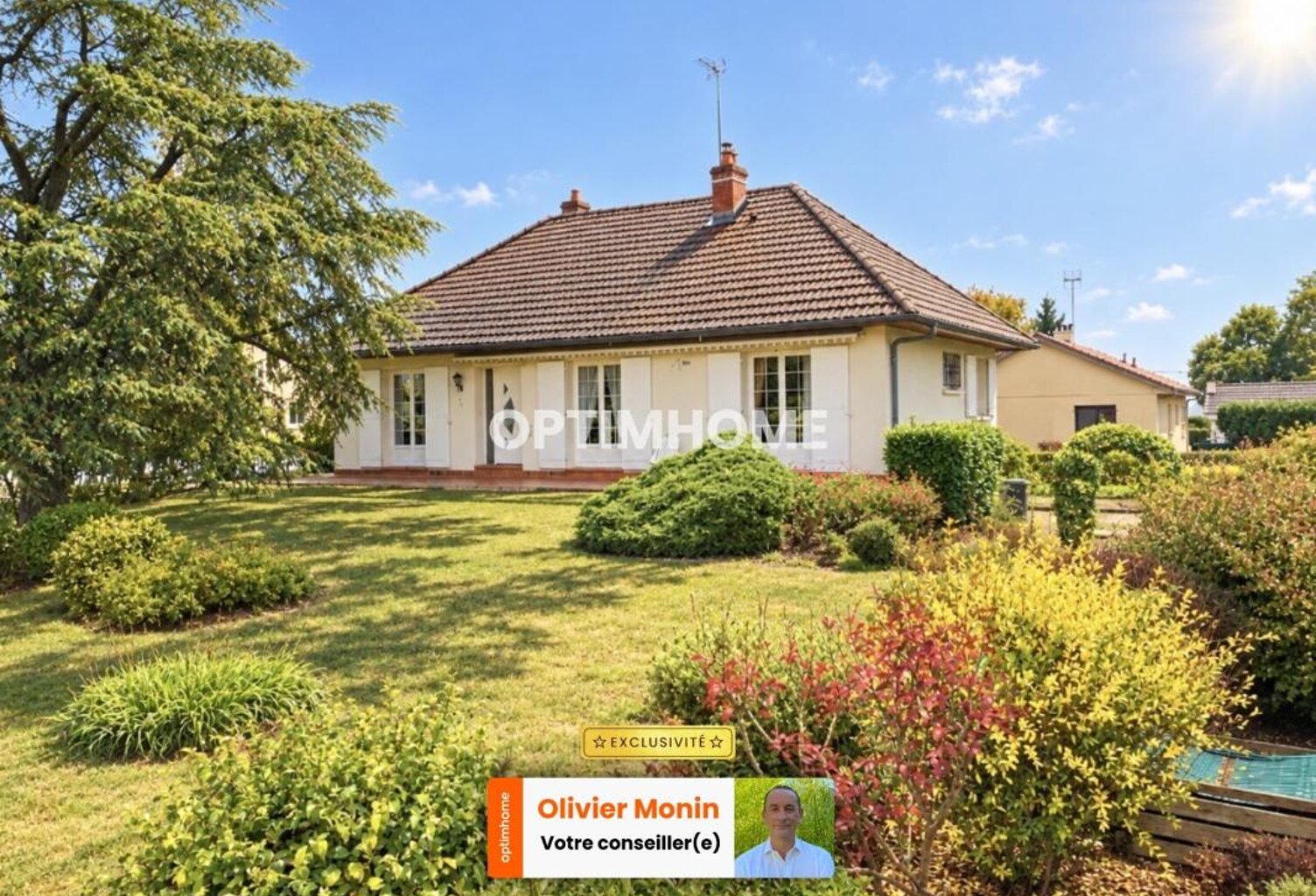Au cœur de Domois, Maison de caractère et terrain clos et arboré — photo 1
