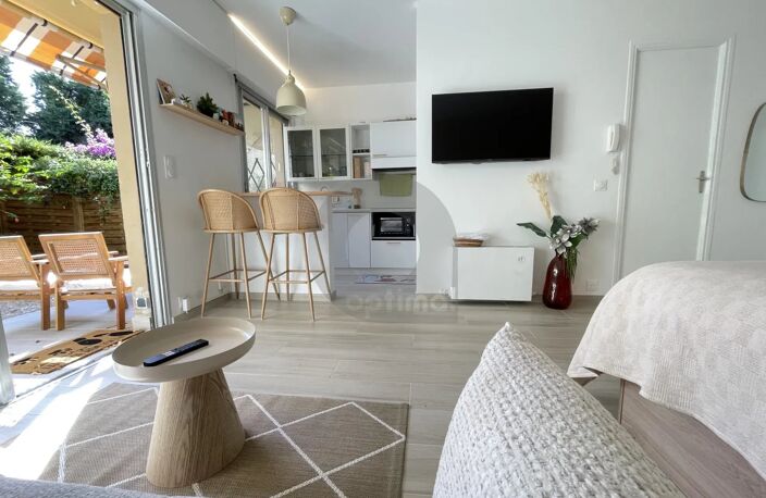 A LOUER BEAU STUDIO MEUBLE AVEC JARDIN - MENTON GARAVAN — photo 3