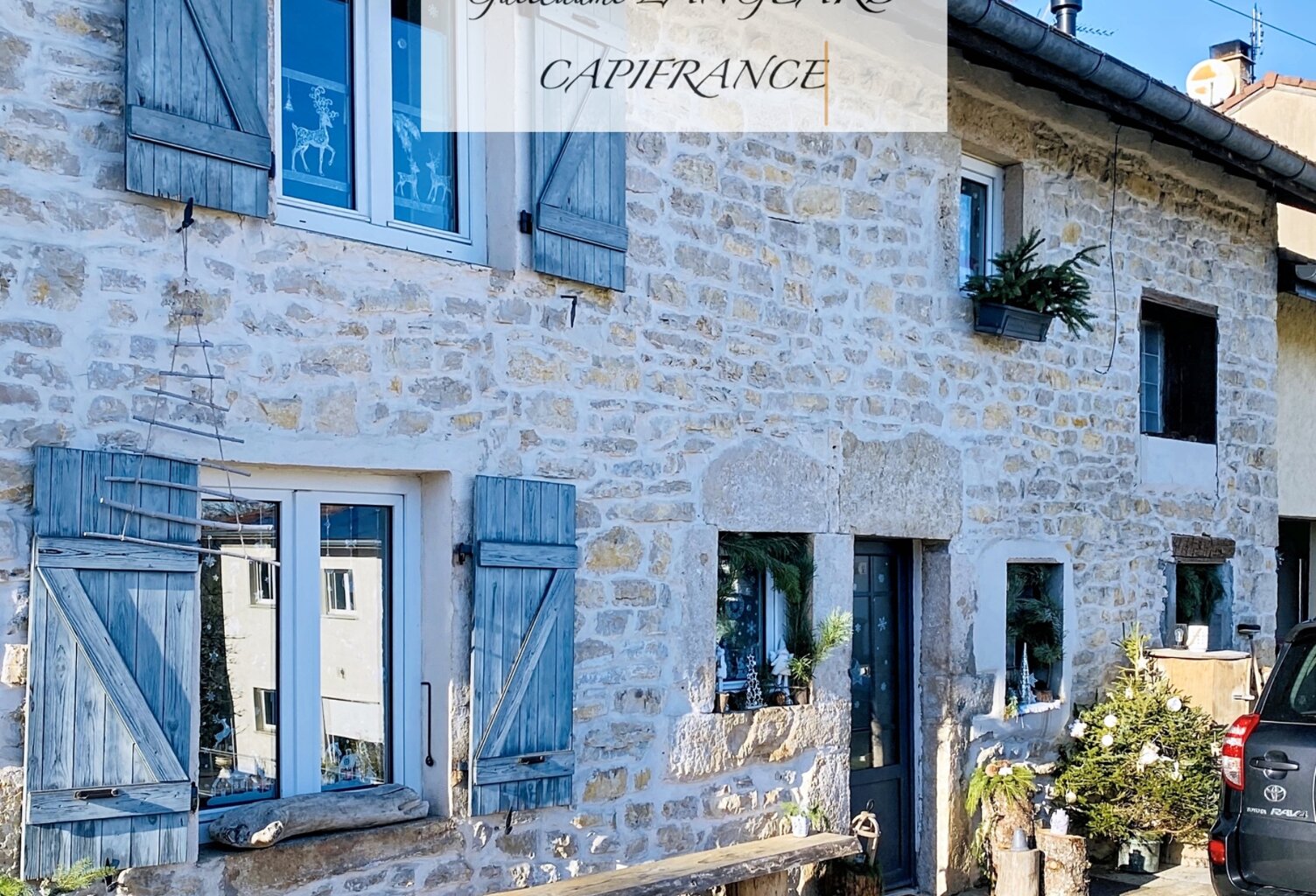 Oyonnax (01100) - Belle maison de village en pierres avec vue panoramique - 2 chambres — photo 1