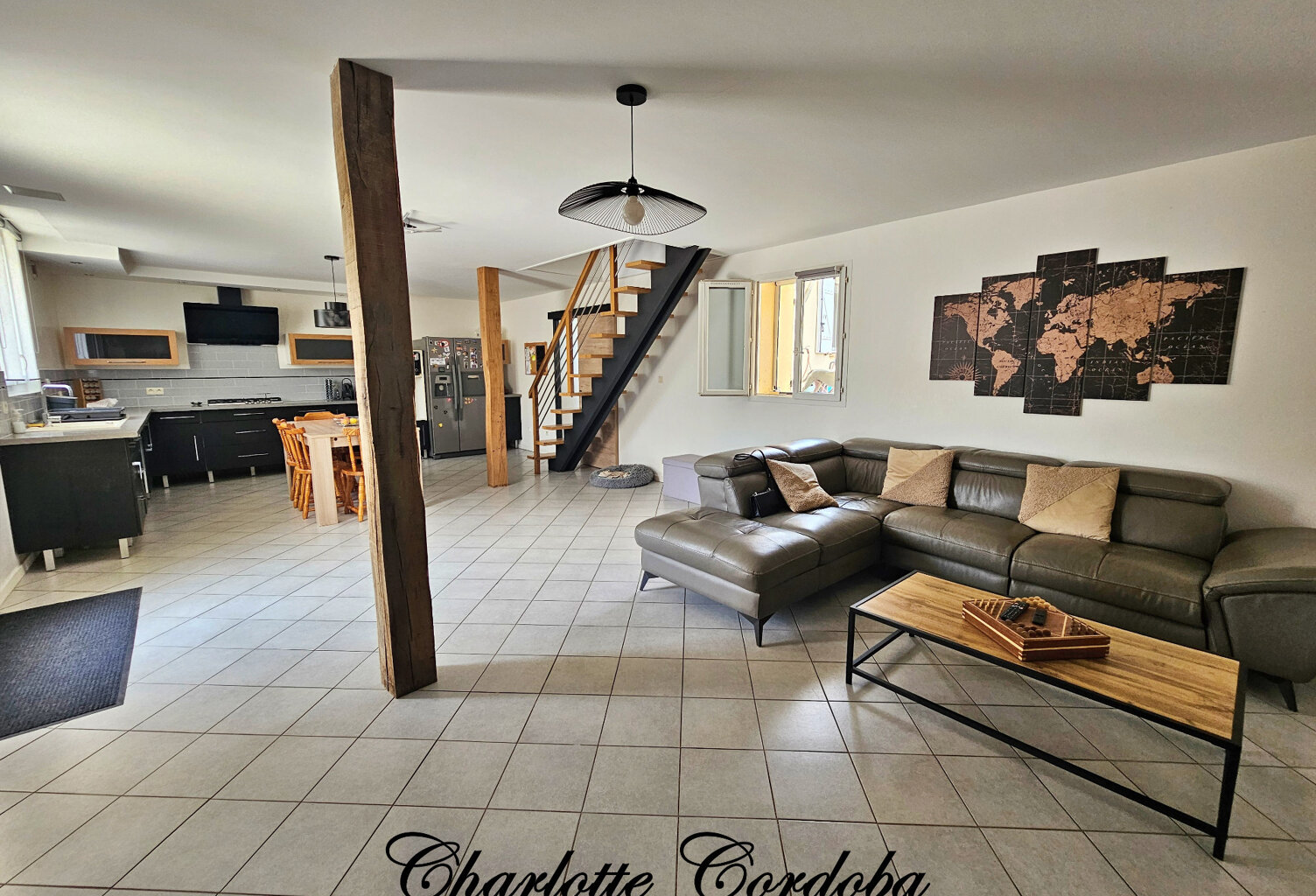 FEUGAROLLES : Maison de village de 115 m² avec jardin et terrasse – 3 chambres — photo 1
