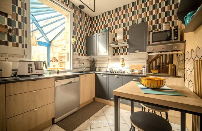 Maison de ville de caractère à vendre 5 pièces SAUMUR (49) - Pierre de tuffeaux- 160m²- 3 chambres - Centre ville au calme — photo 5