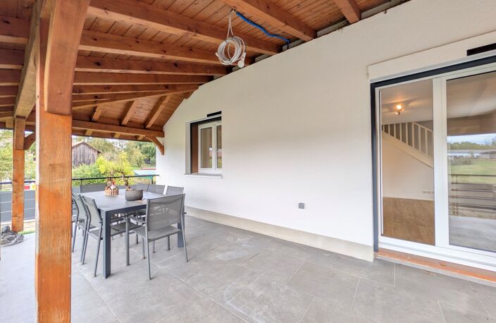 Maison à vendre 6 pièces BRINCKHEIM (68), maison de 105m2 avec 4 chambres, jardin, terrasse, cour intérieur, garage double — photo 3