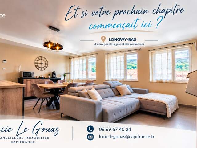 LONGWY-BAS – Appartement lumineux de 72m² avec 2 chambres, dressing et ascenseur — photo du bien