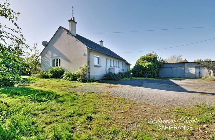 Maison de plain pied à vendre 6 pièces La Boussac (35) en Bretagne en Baie du Mont Saint Michel — photo 2