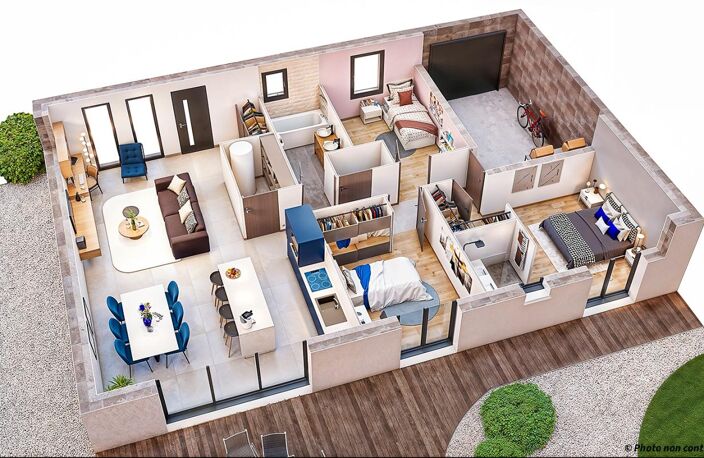Maison 5 pièces 95 m2 — photo 3