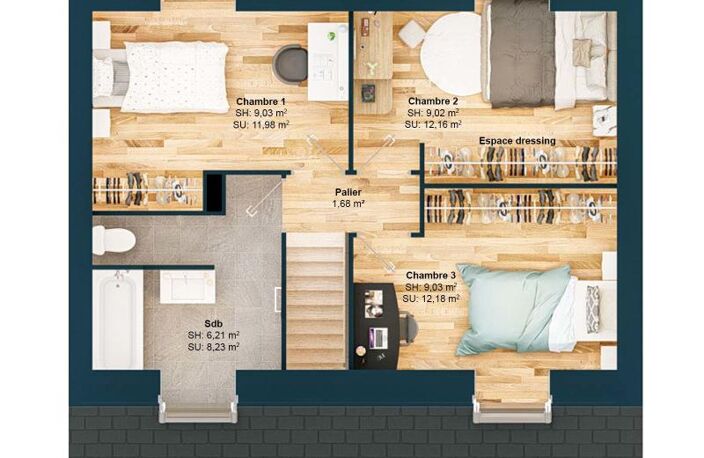 Maison 5 pièces 78 m2 — photo 3