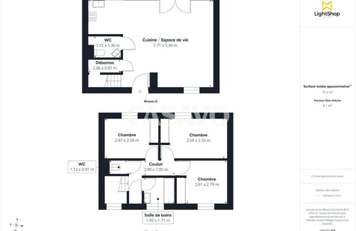 Location maison 4 pièces avec 2 stationnements - Vénissieux - 69200 — photo 4