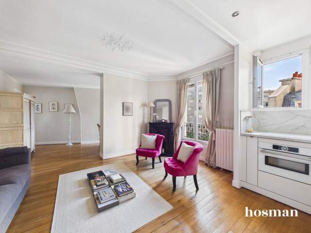 Appartement 2 pièces de 41 m² – Traversant et lumineux – Boulevard de Grenelle, Paris — photo du bien