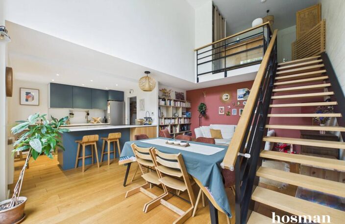 Bordeaux - Bacalan : Charmant duplex T4 de 83 m² avec jardin privatif de 74 m², terrasse, balcon et parking — photo 4