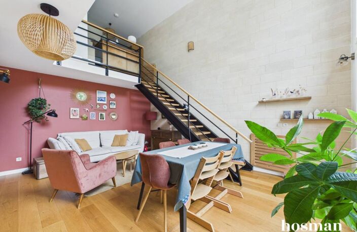 Bordeaux - Bacalan : Charmant duplex T4 de 83 m² avec jardin privatif de 74 m², terrasse, balcon et parking — photo 5