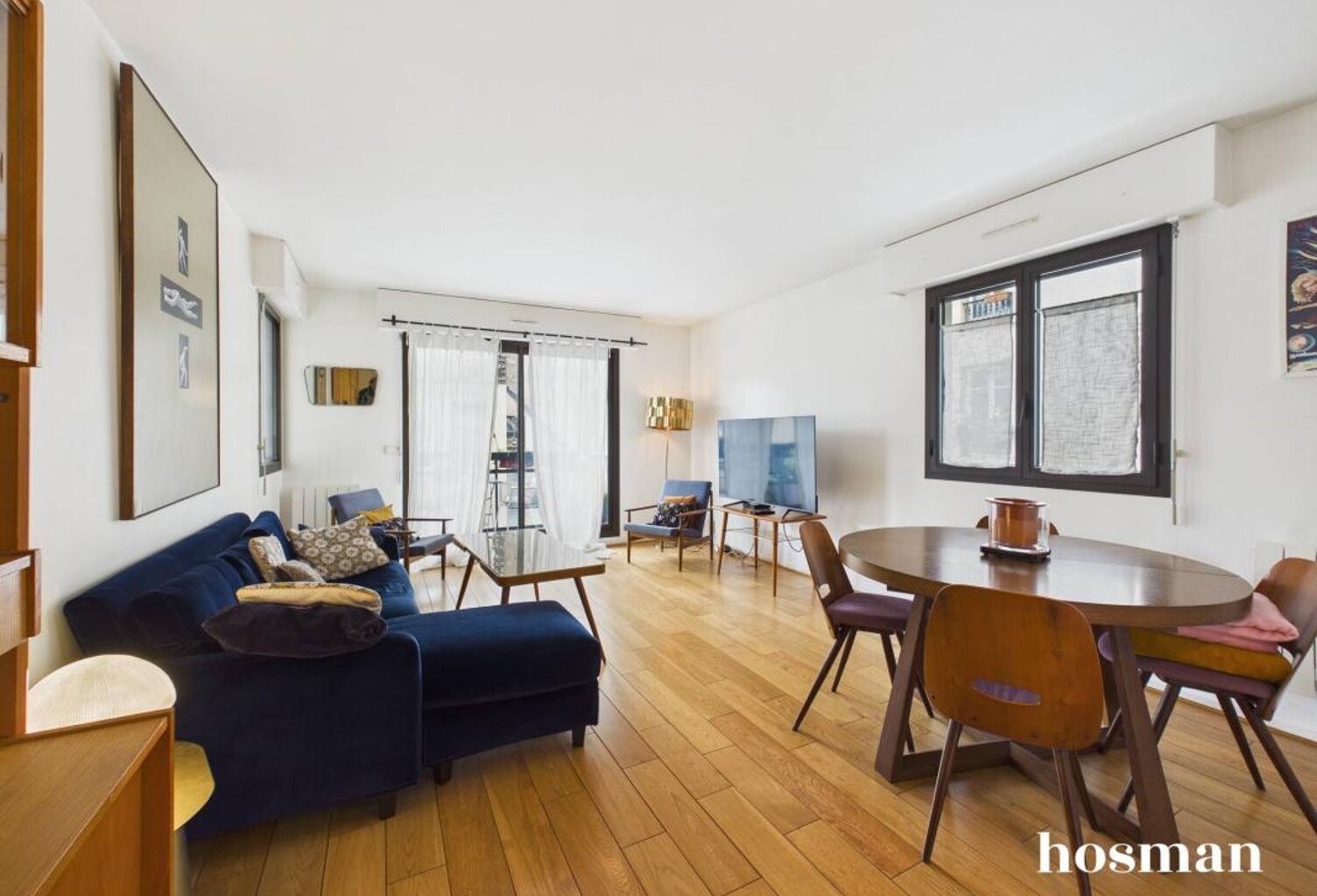 Bel appartement 4 pièces avec terrasse et parking - Situé au calme - Rue de Joinville, Paris 19ème — photo 1