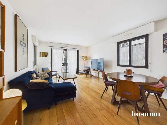 Bel appartement 4 pièces avec terrasse et parking - Situé au calme - Rue de Joinville, Paris 19ème — photo du bien