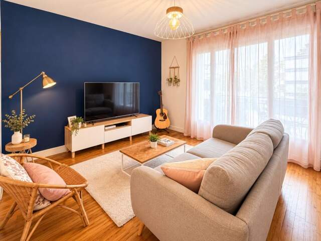 À VENDRE – Bel appartement traversant de 65 m², lumineux et rénové – 2 chambres — photo du bien
