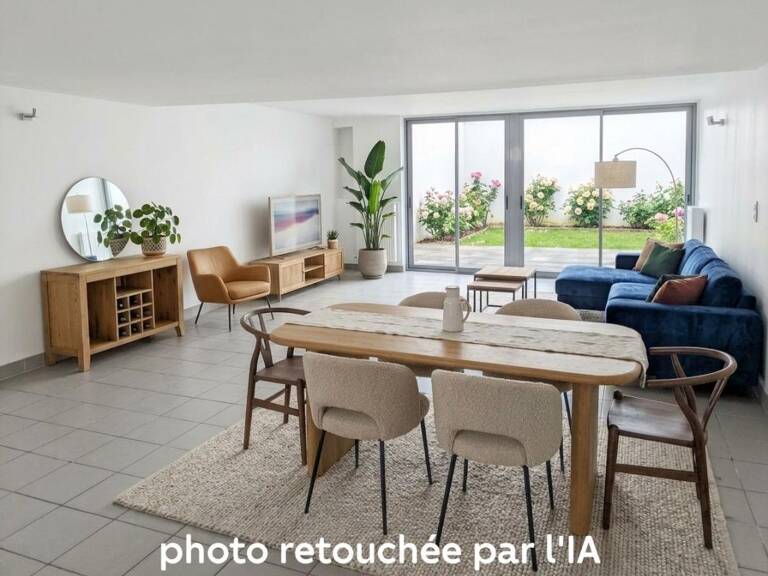 LOFT (T4) de 106m² avec jardin à deux pas de la Place Charles Hernu et du métro A — photo 1
