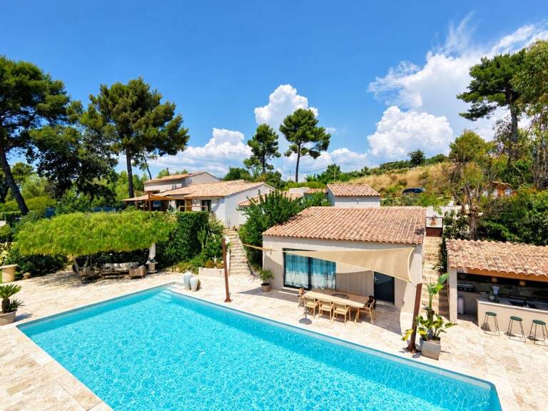A VENDRE LE BEAUSSET 83330 VILLA 6 PIECES 4 CHAMBRES JARDIN PAYSAGER PISCINE POOL HOUSE VUE DEGAGEE ! — photo 1