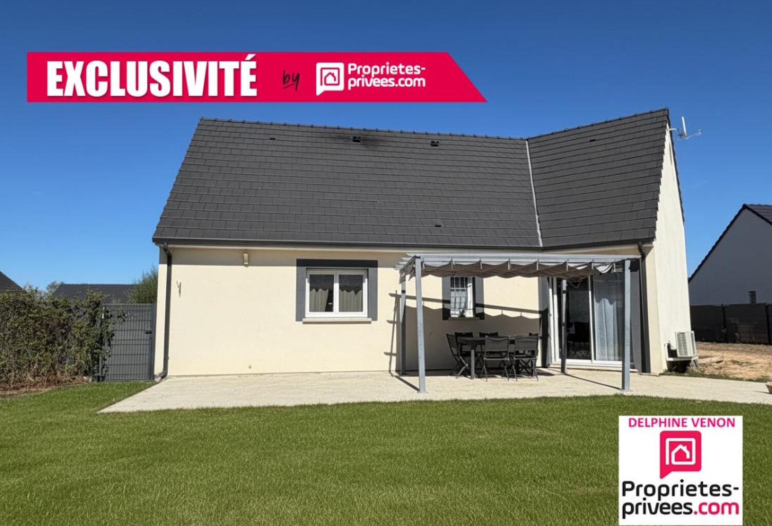 Exclusvité - Maison de plain pied classe énergie B sur un terrain de 712 m² à Saint Martin D Abbat — photo 1