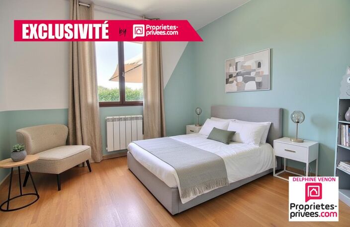 Exclusivité -  Maison de plain-pied climatisée classe énergie C à 2 pas des commodités à Saint Martin D Abbat — photo 5