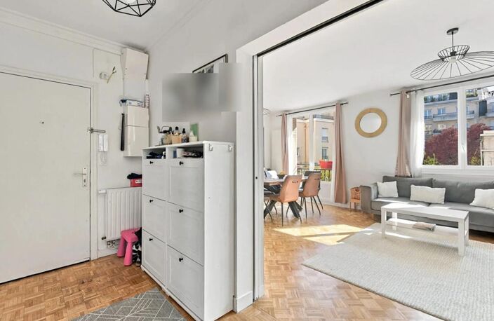 Appartement traversant La Garenne Colombes 4 pièce(s) 78m2 — photo 2