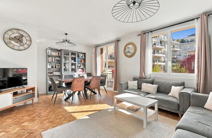Appartement traversant La Garenne Colombes 4 pièce(s) 78m2 — photo 3