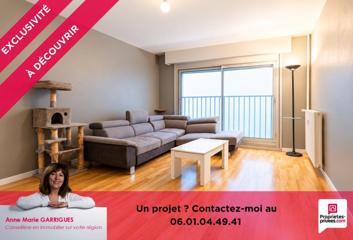 Vénissieux T3 de 66 m² avec ascenseur et vue dégagée — photo 1